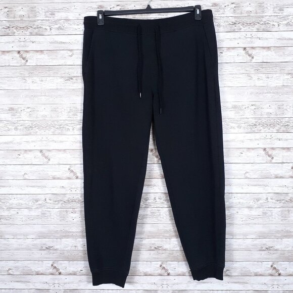 Calvin Klein Jeans Mens Joggers XL Black Sweatpants 947 - Picture 1 of 6